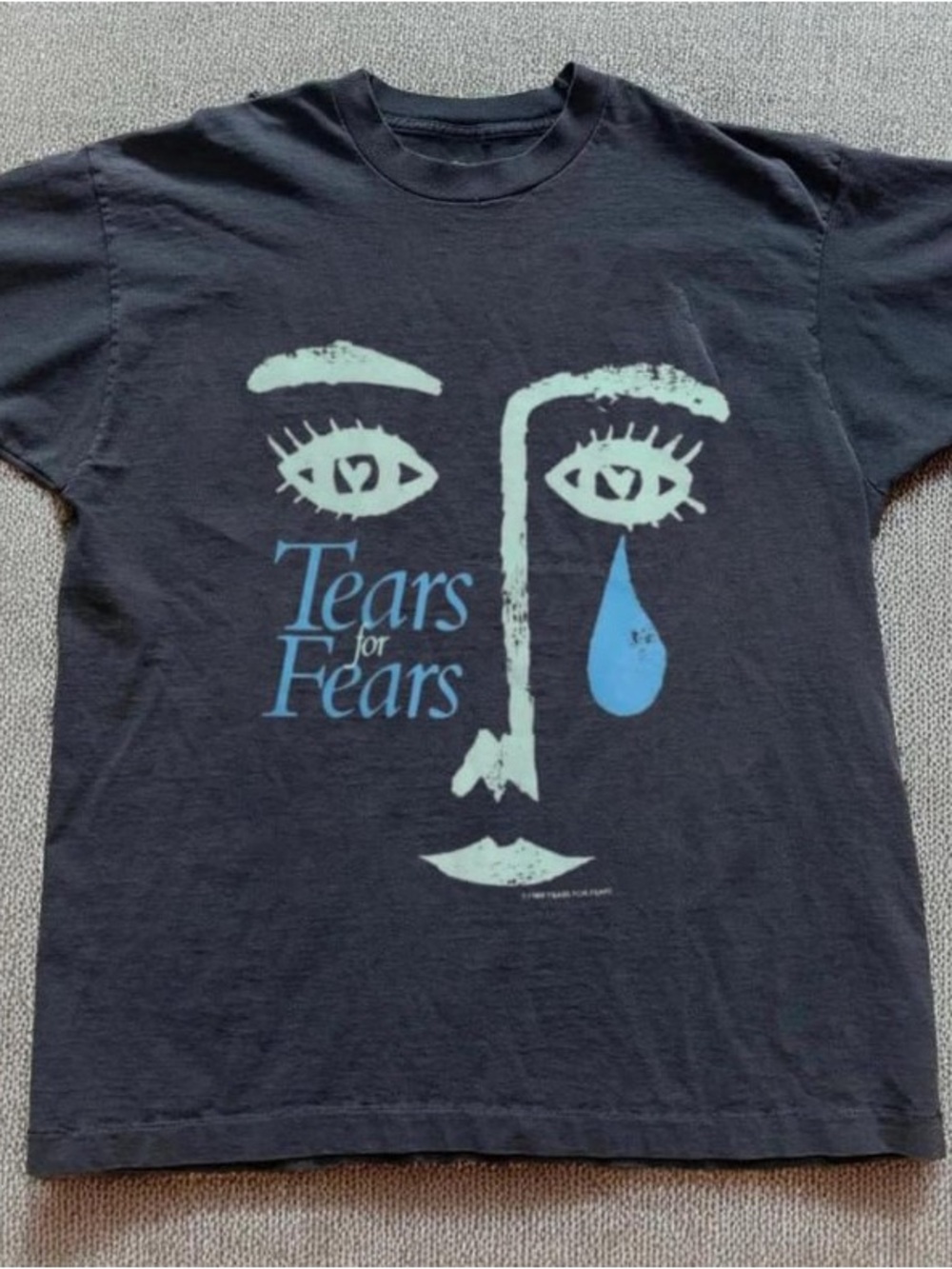 Tears for Fears Graphic Band Tee Black